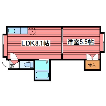 第26森宅建マンションの物件間取画像